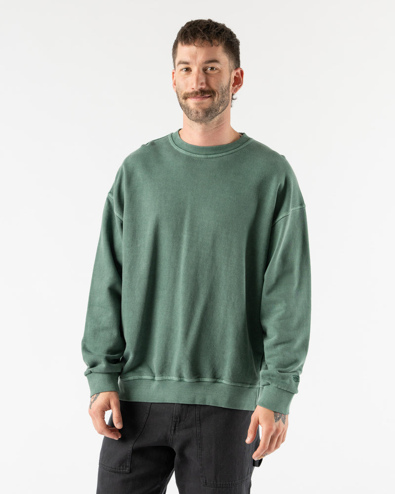 Kappy Pigment Sweatshirt in Deep Green