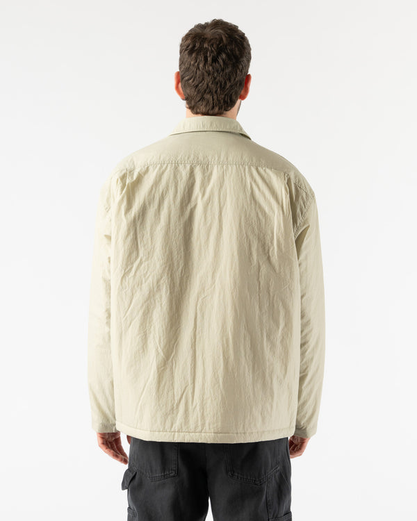 Kappy Ripstop Padding Jacket in Light Gray