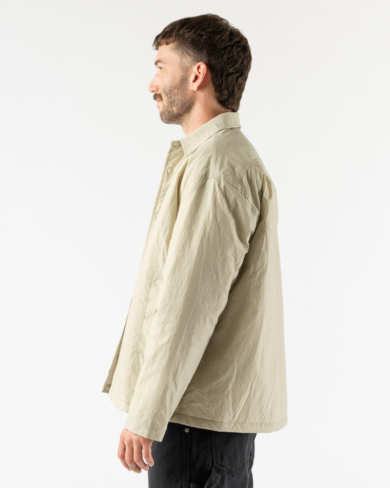 Kappy Ripstop Padding Jacket in Light Gray