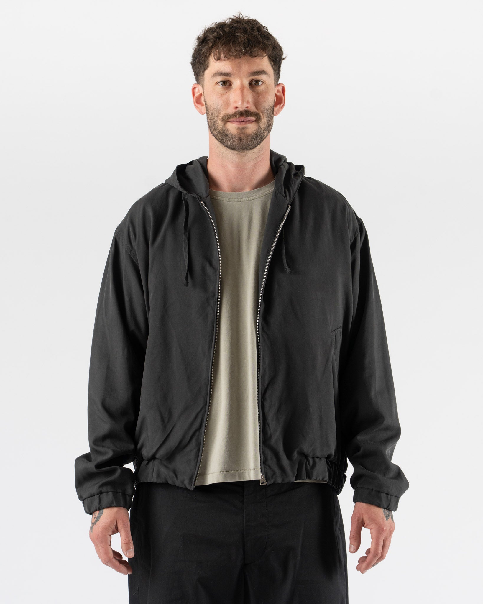 Kaptain Sunshine Mens Blouson in Fade Black