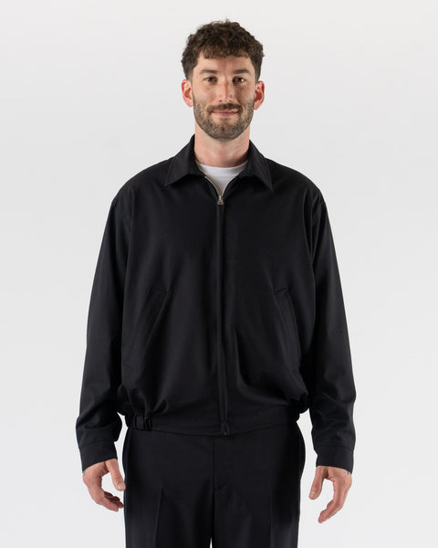 Kaptain Sunshine Blouson in Navy Curated at Jake and Jones