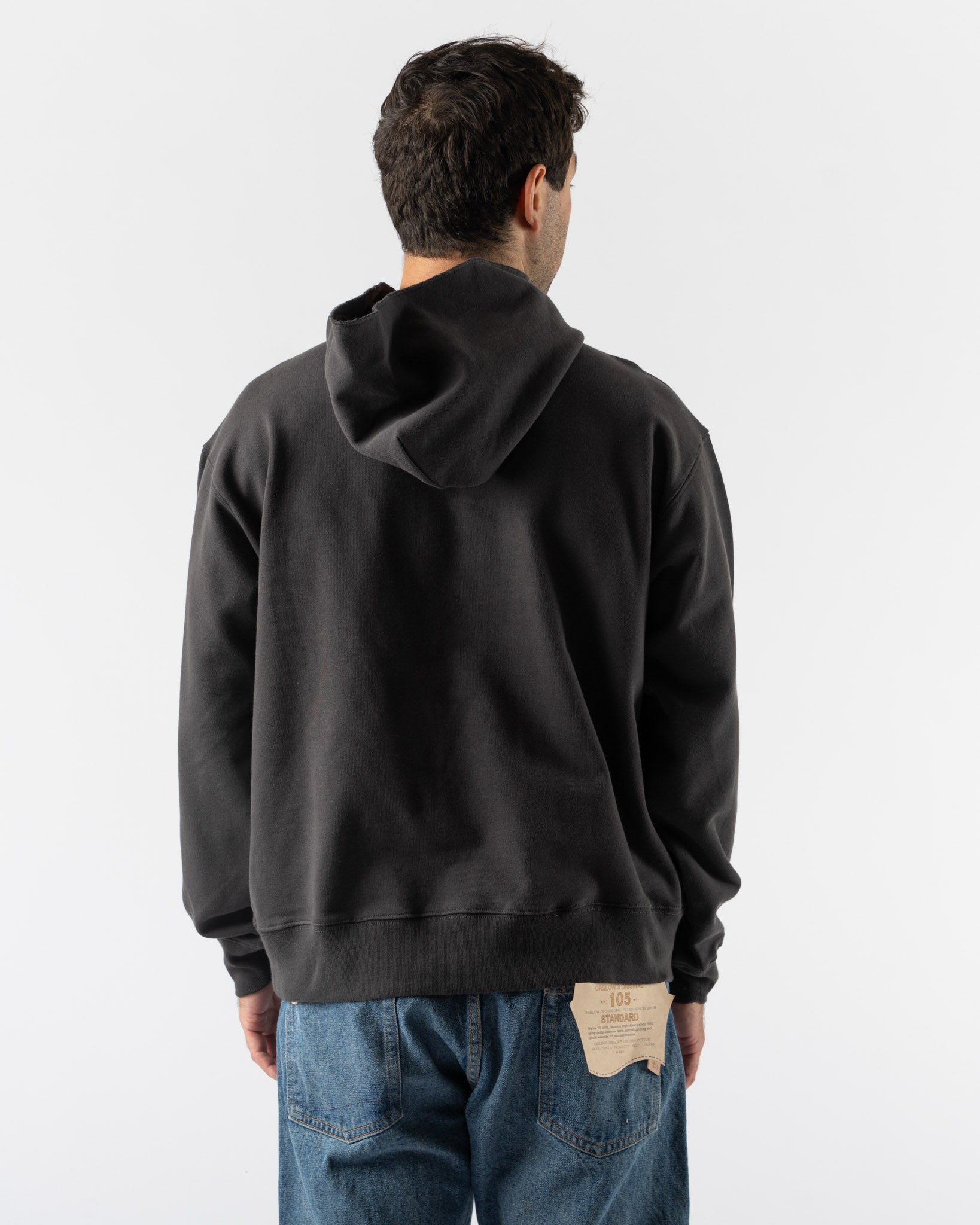Kartik Research Research Hoodie in Charcoal/Grey