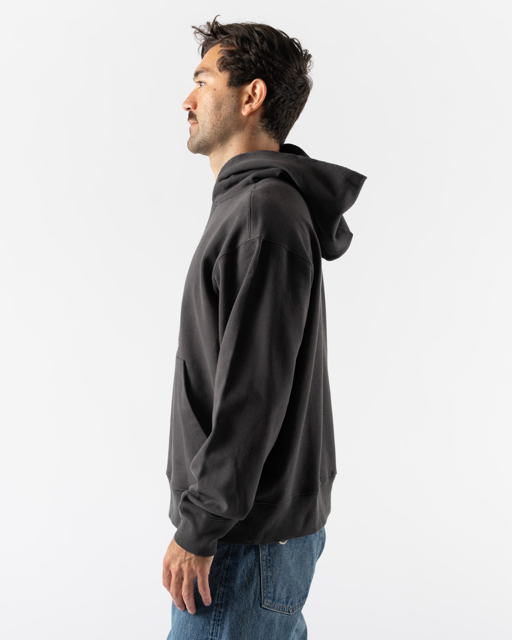 Kartik Research Research Hoodie in Charcoal/Grey