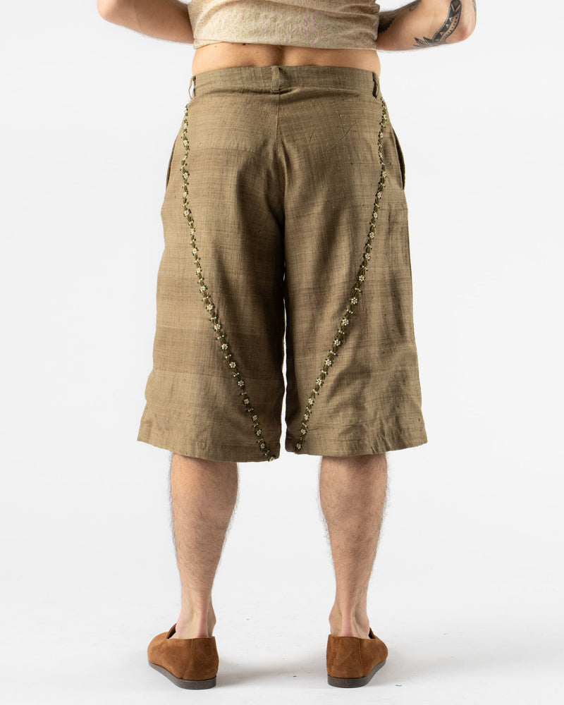 Kartik Research Big Shorts in Olive