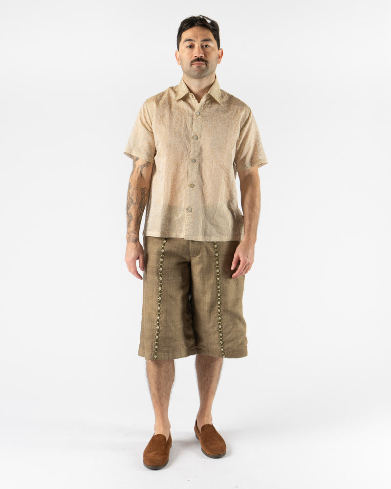 Kartik Research Big Shorts in Olive