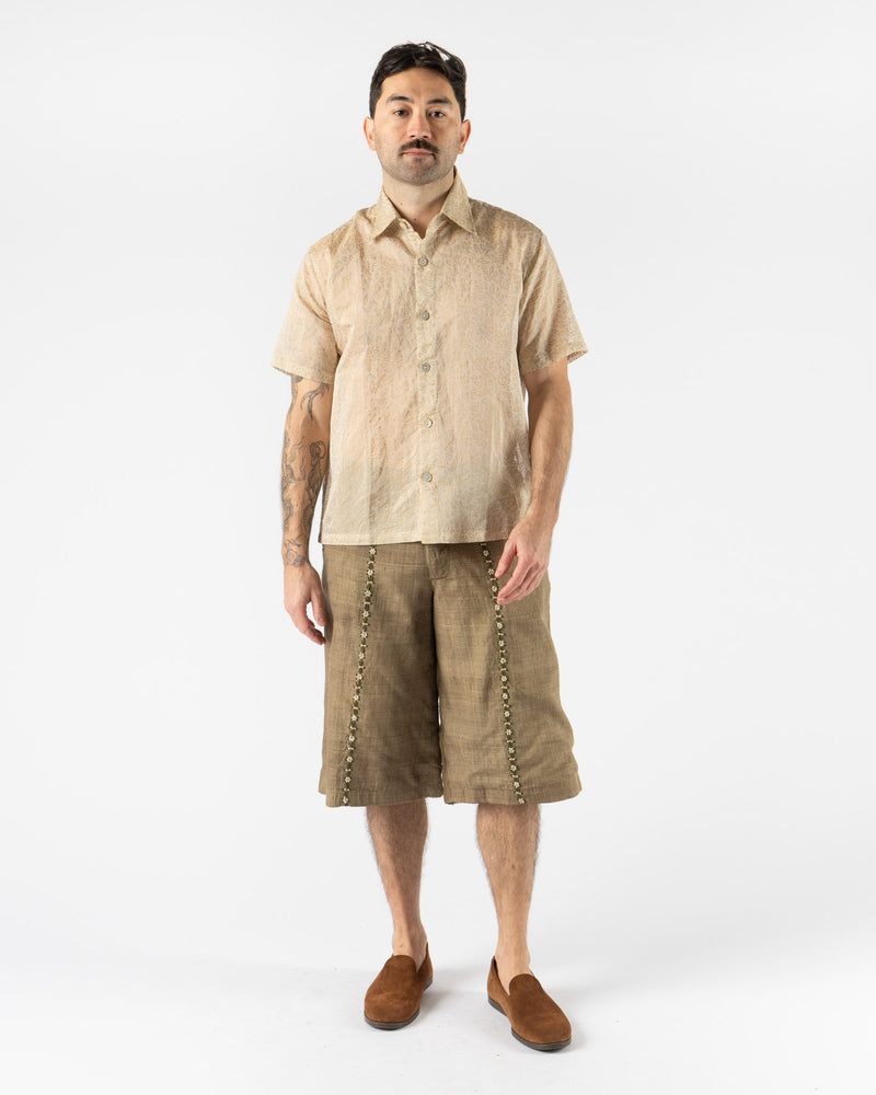 Kartik Research Big Shorts in Olive