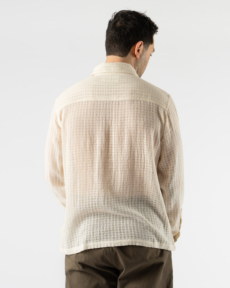 Kartik Research Box Shirt in White