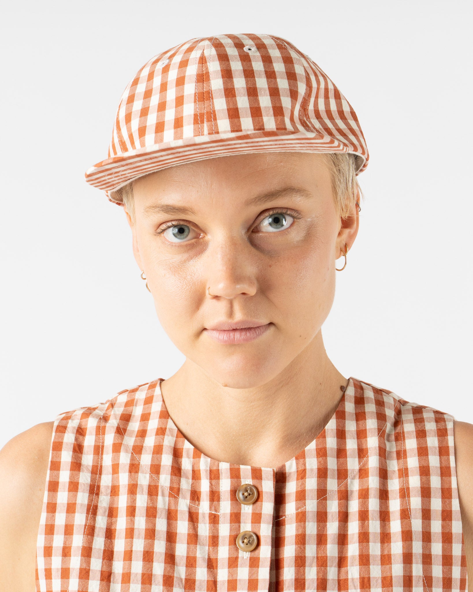 KasMaria Gingham Cap