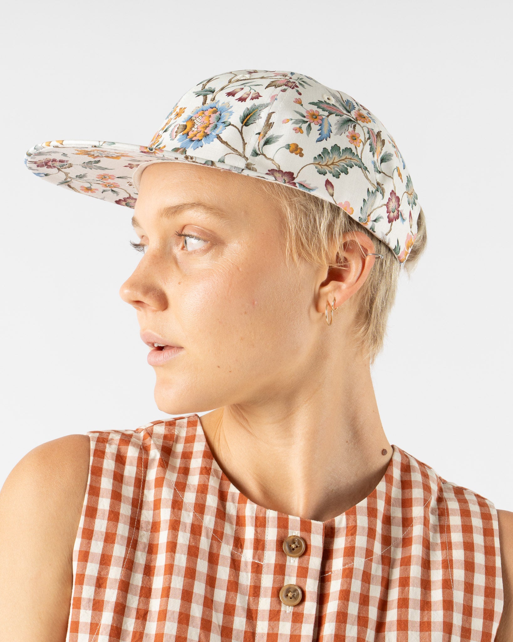 KasMaria Floral Paisley Cap