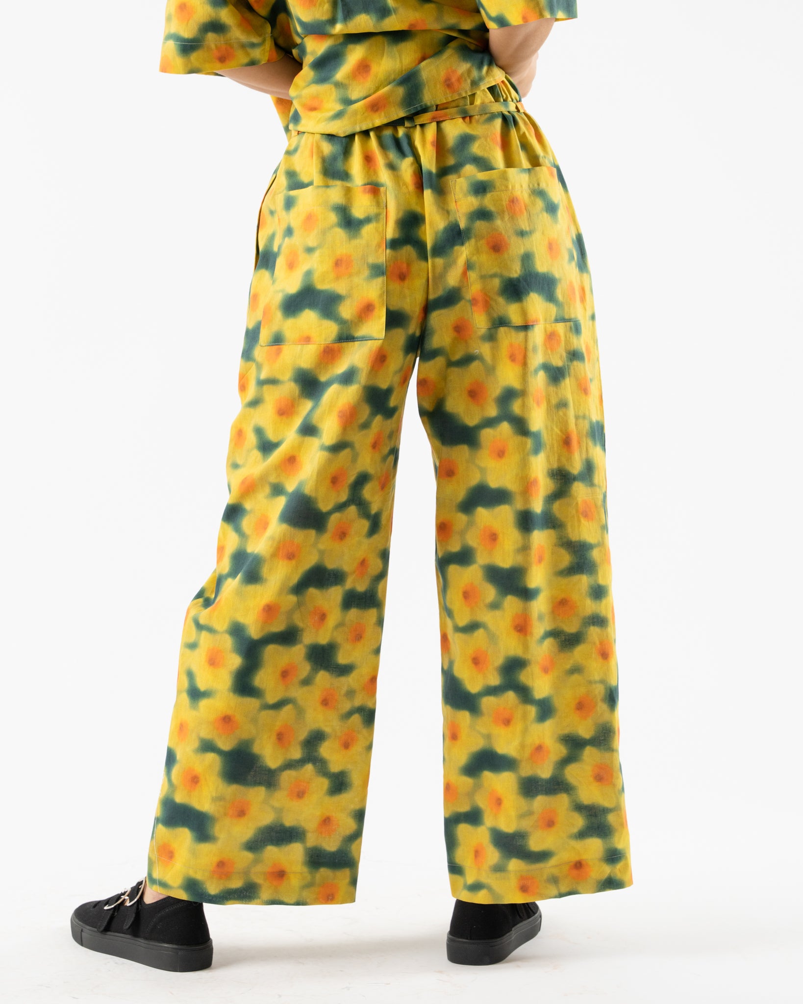KasMaria Liberty of London Pants in Daffodil Print