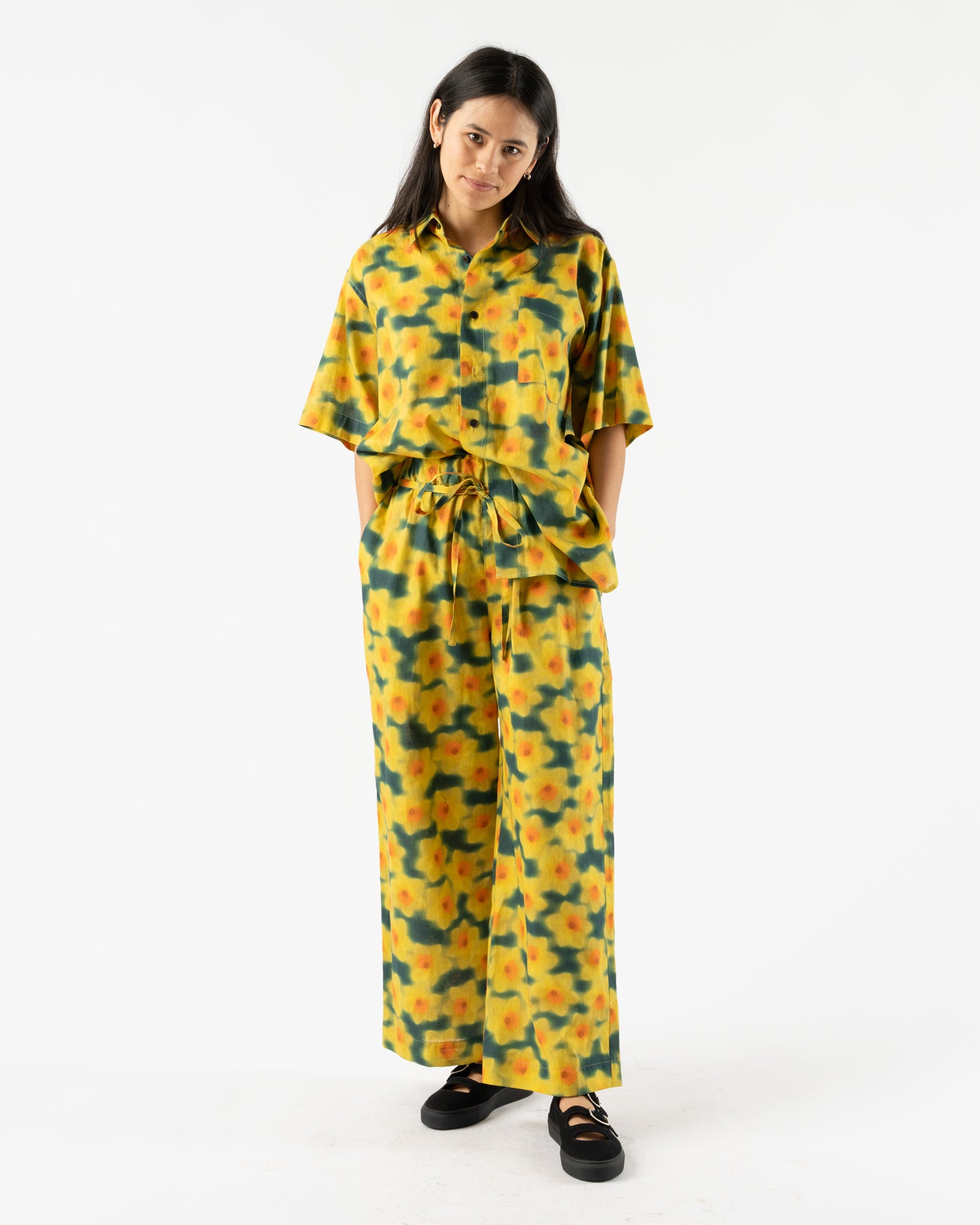 KasMaria Liberty of London Pants in Daffodil Print Curated at Jake and ...