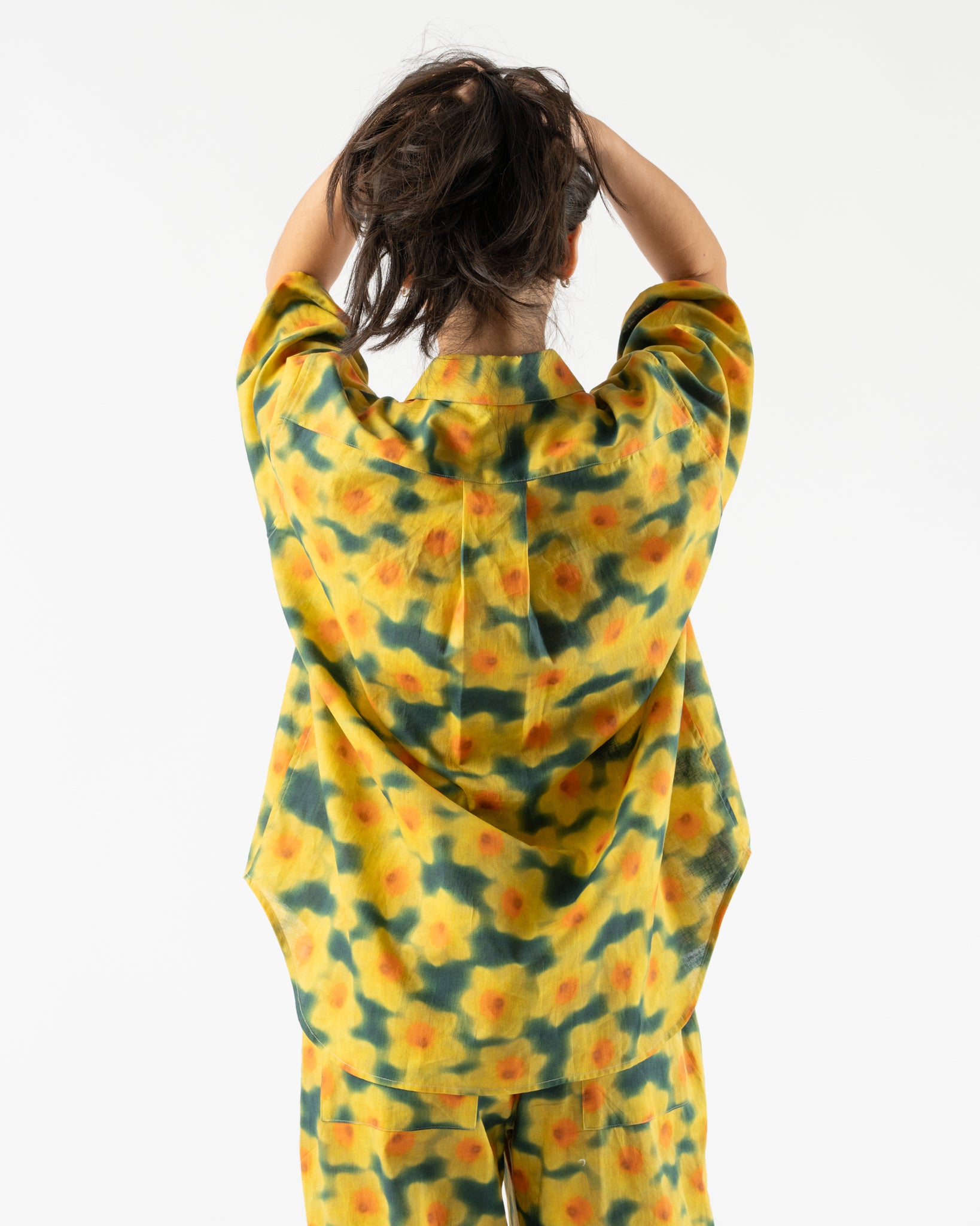 KasMaria Liberty of London Shirt in Daffodil Print