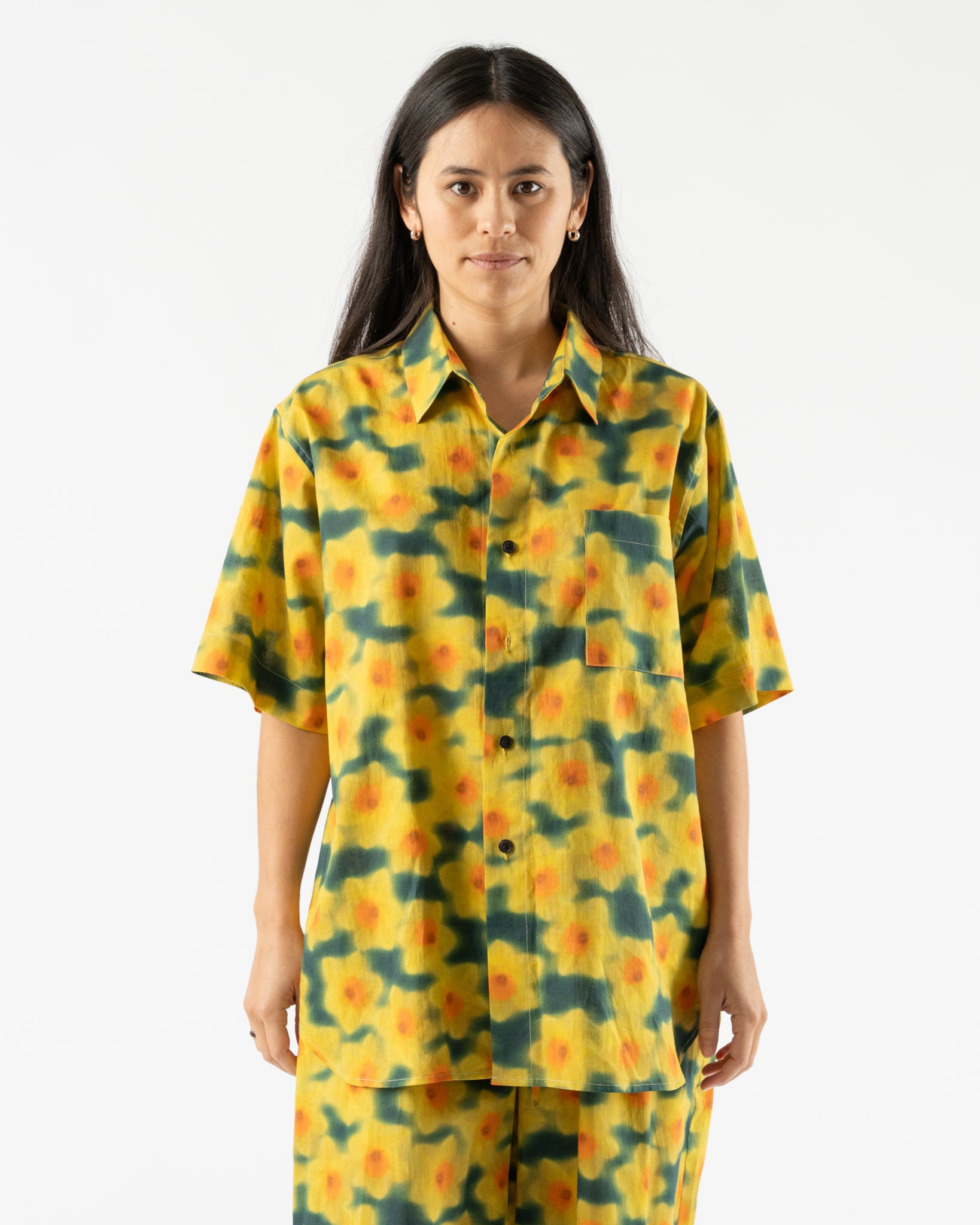 KasMaria Liberty of London Shirt in Daffodil Print