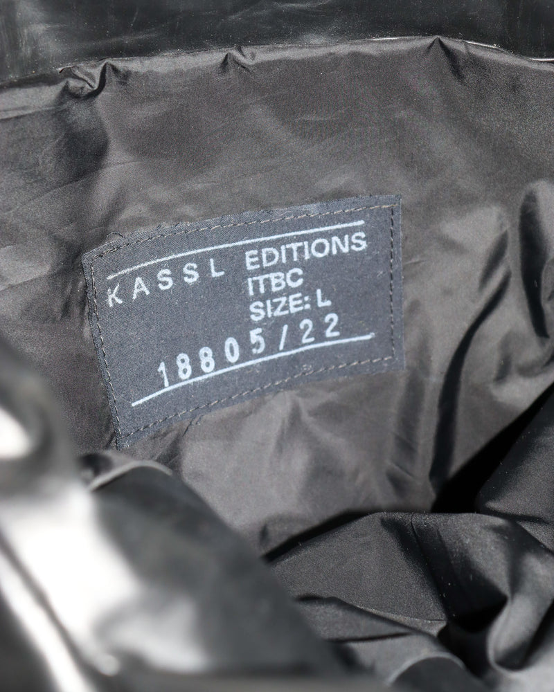 Pre-owned: KASSL Leather Pillow Tote in Black