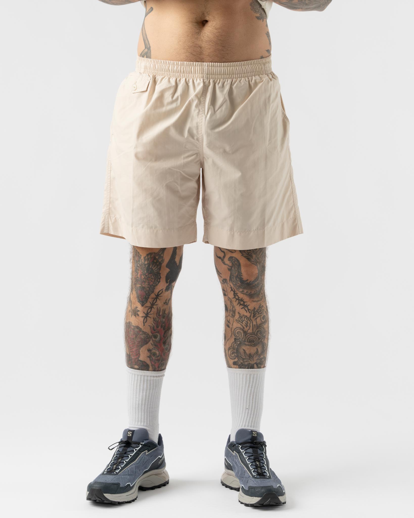 Knickerbocker Brighton Recycled Swim Short in Sand
