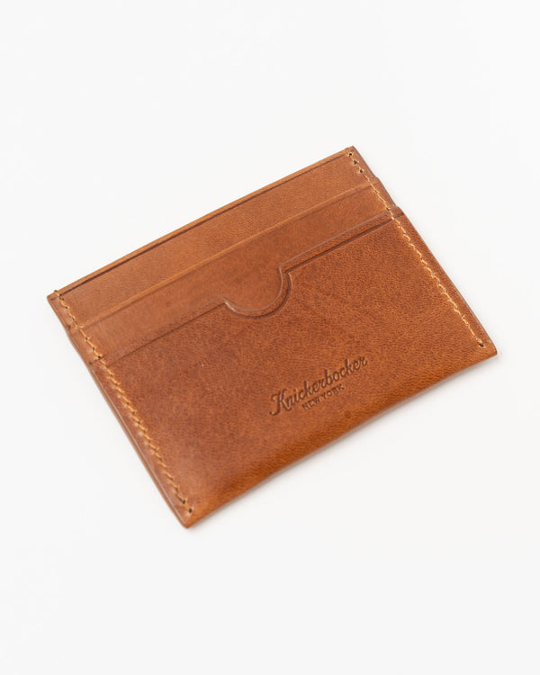 Knickerbocker Leather Card Case in Brown