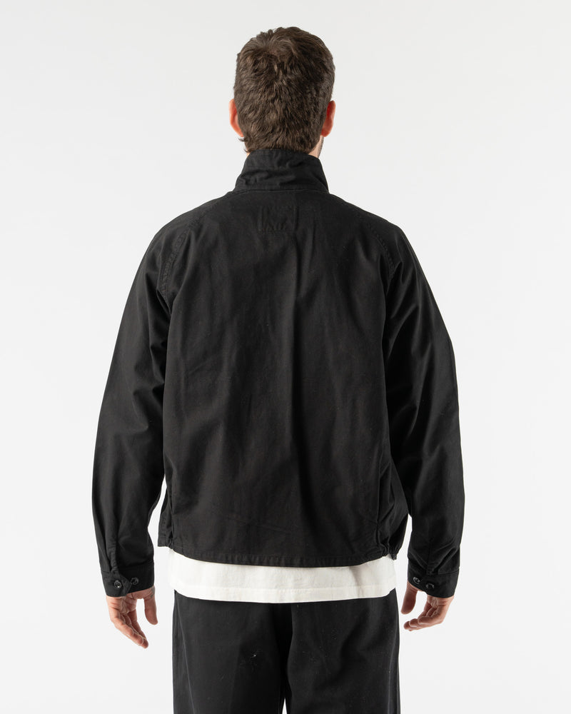 Knickerbocker Manchester Cavalry Twill Jacket in Black