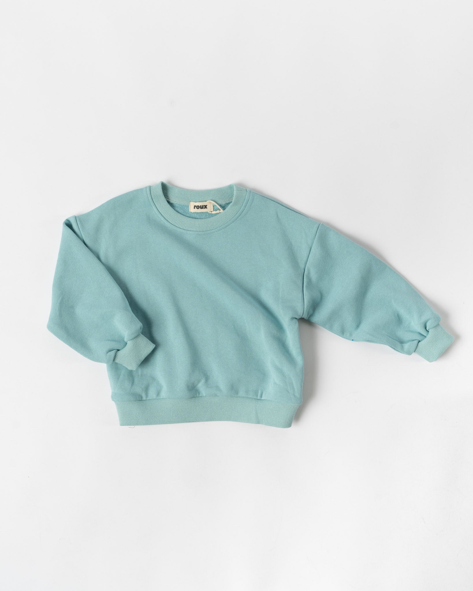 Roux Aleph Sweatshirt in Capri Blue