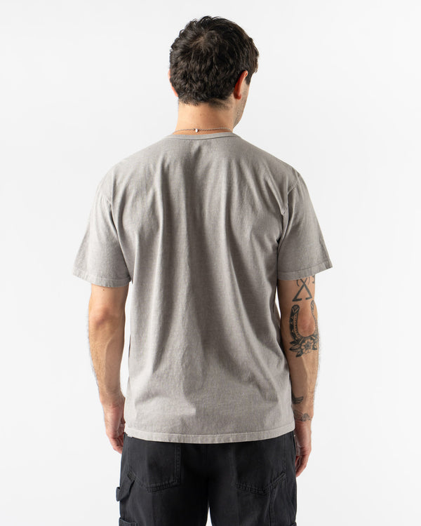 Lady White Co. LW101S Our T-Shirt in Oak & Iron Hand Dyed