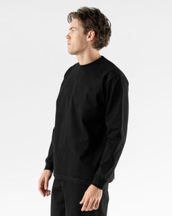 Lady White Co. L/S Rugby T-Shirt in Black