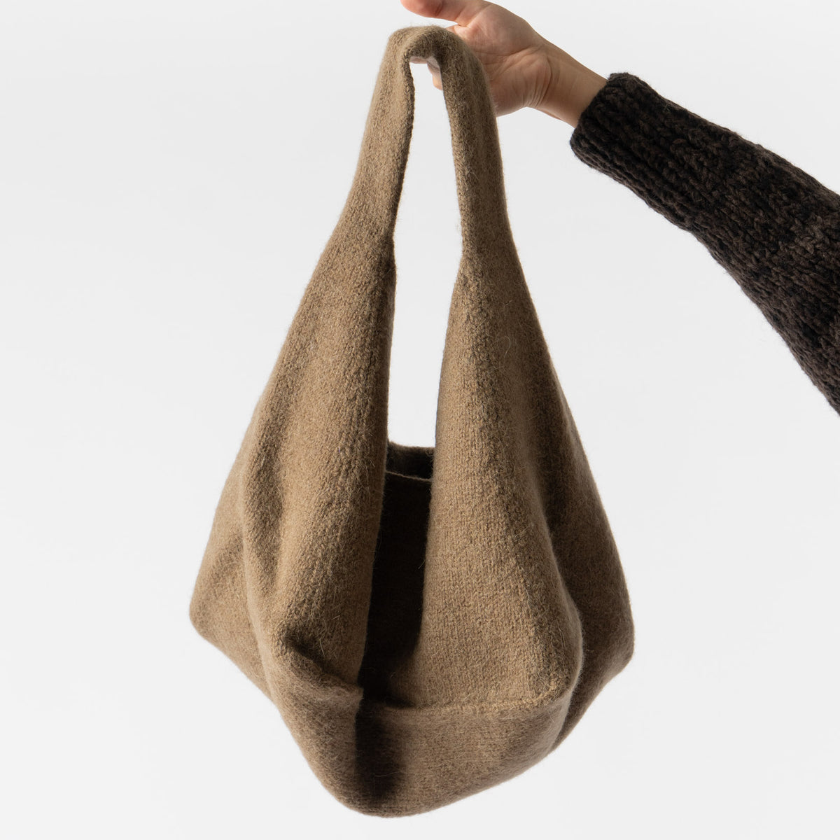lauren tobacco Manoogian Capote Alpaca Coat Size: POS Awar Flat Mousse Lauren Manoogian Knit Baby Bindle
