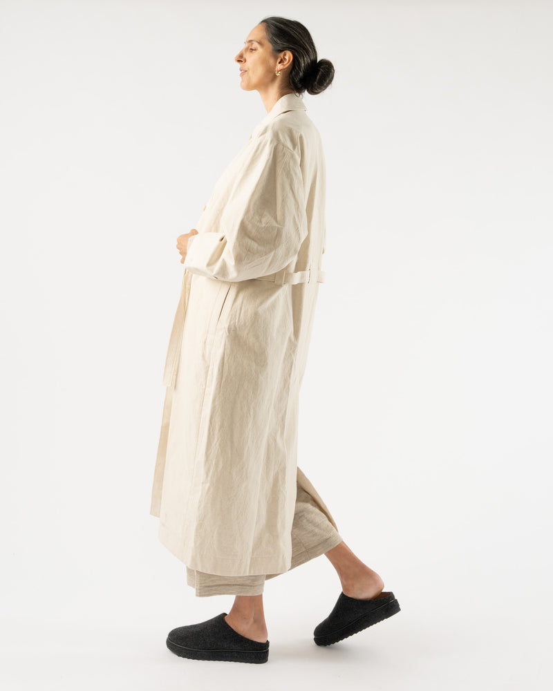 Lauren Manoogian Belted Trench in Natural
