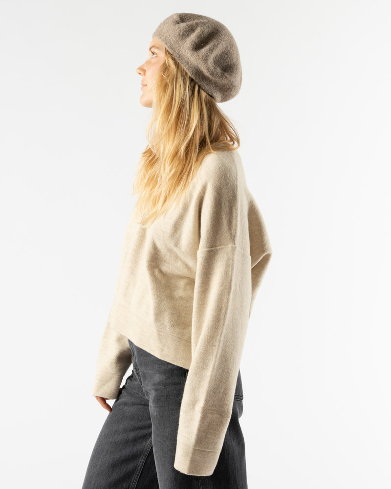 Lauren Manoogian Horizontal Beret in Moth