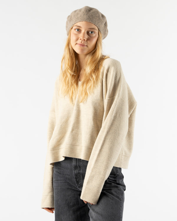 Lauren Manoogian Horizontal Beret in Moth