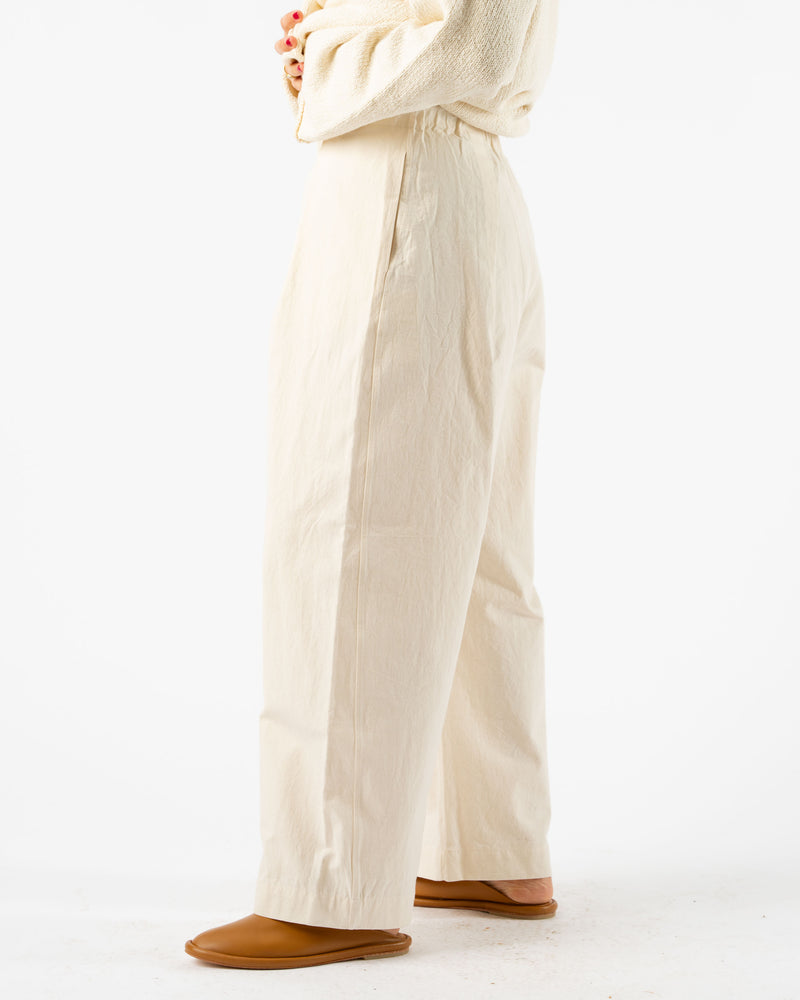 Lauren Manoogian Frame Trouser in Natural