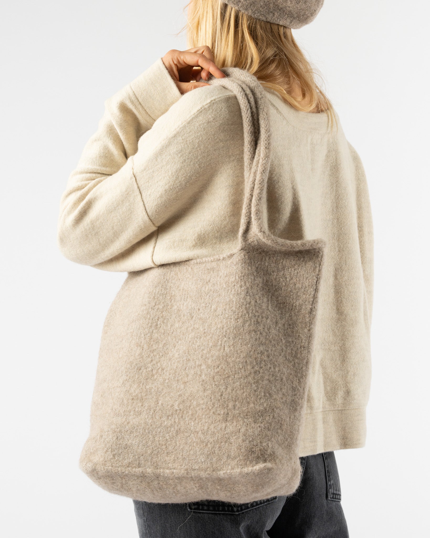Lauren Manoogian Knit Tote in Dust