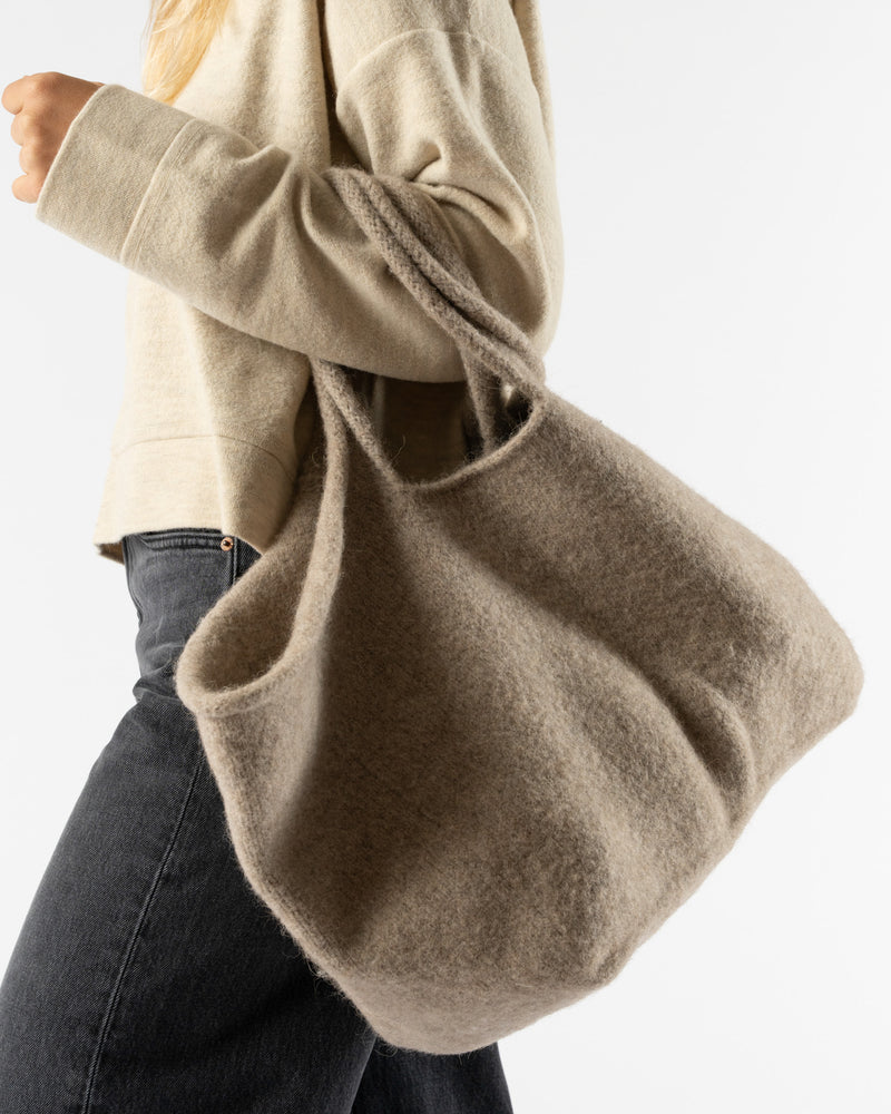 Lauren Manoogian Knit Market Tote in Dust