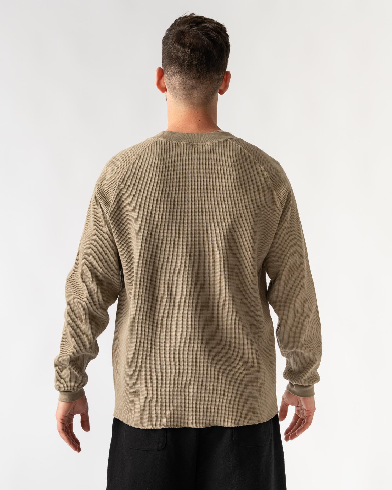 Lady White Co. LW217 Raglan Thermal in Almond
