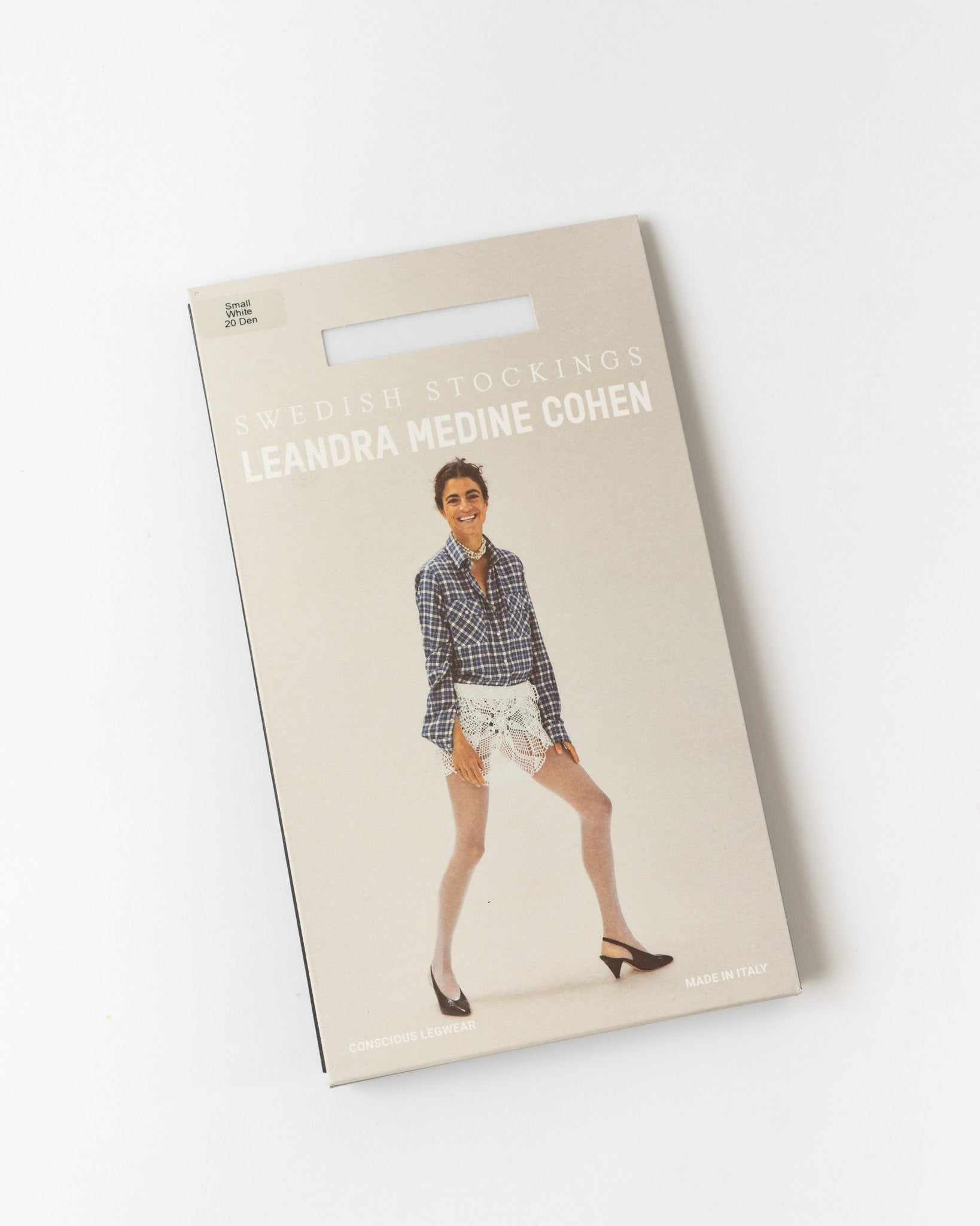 Swedish Stockings Natasha Sheer Tights in White