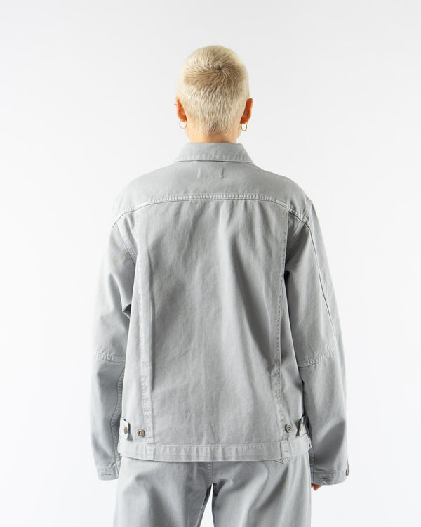 Lemaire Boxy Jacket in Snowy Blue Grey