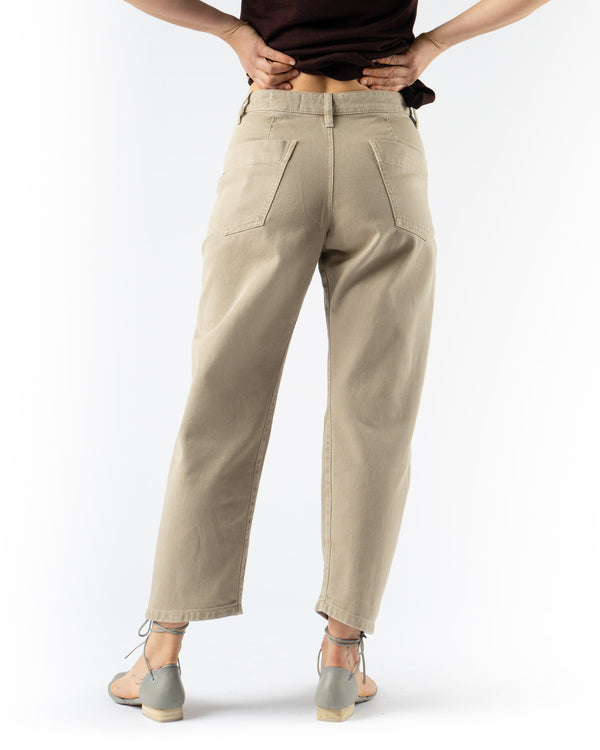 Lemaire Twisted Pants in Natural Beige