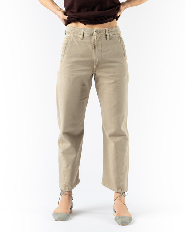 Lemaire Twisted Pants in Natural Beige