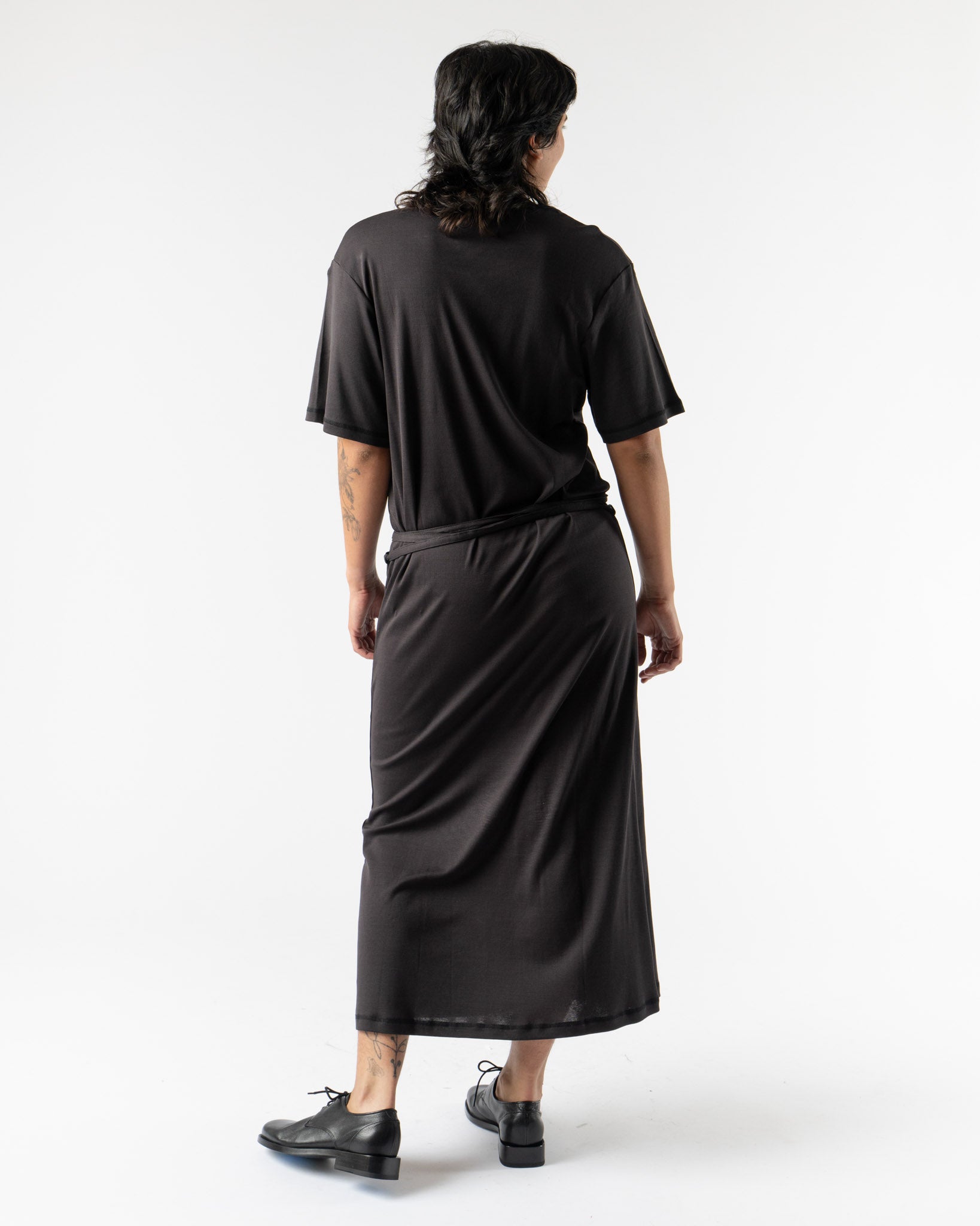 ★LEMAIRE★バイアスカット タンク ドレス IZU - DRAPE CUFFS SMOOTH KNIT TOP – HARUNOBUMURATA