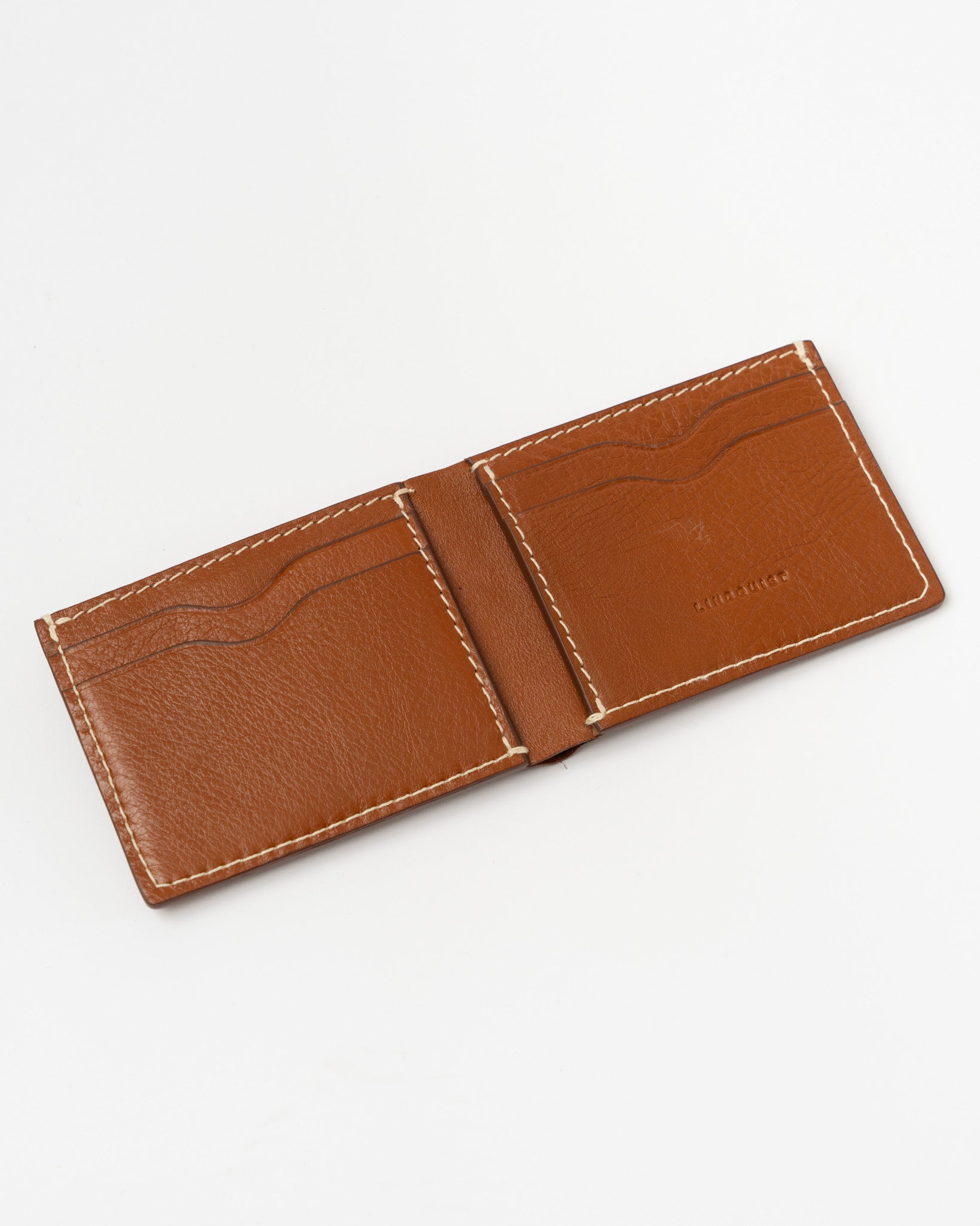 LINDQUIST Jackson Bi-Fold Wallet in Leather Brown