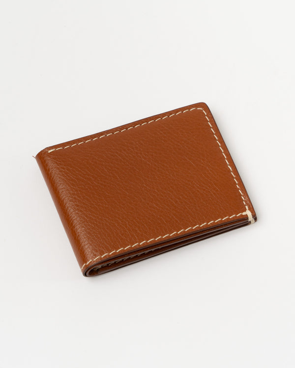 LINDQUIST Jackson Bi-Fold Wallet in Leather Brown