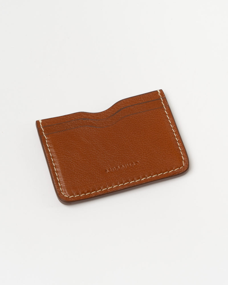 LINDQUIST Akira Wallet in Milled Leather Brown