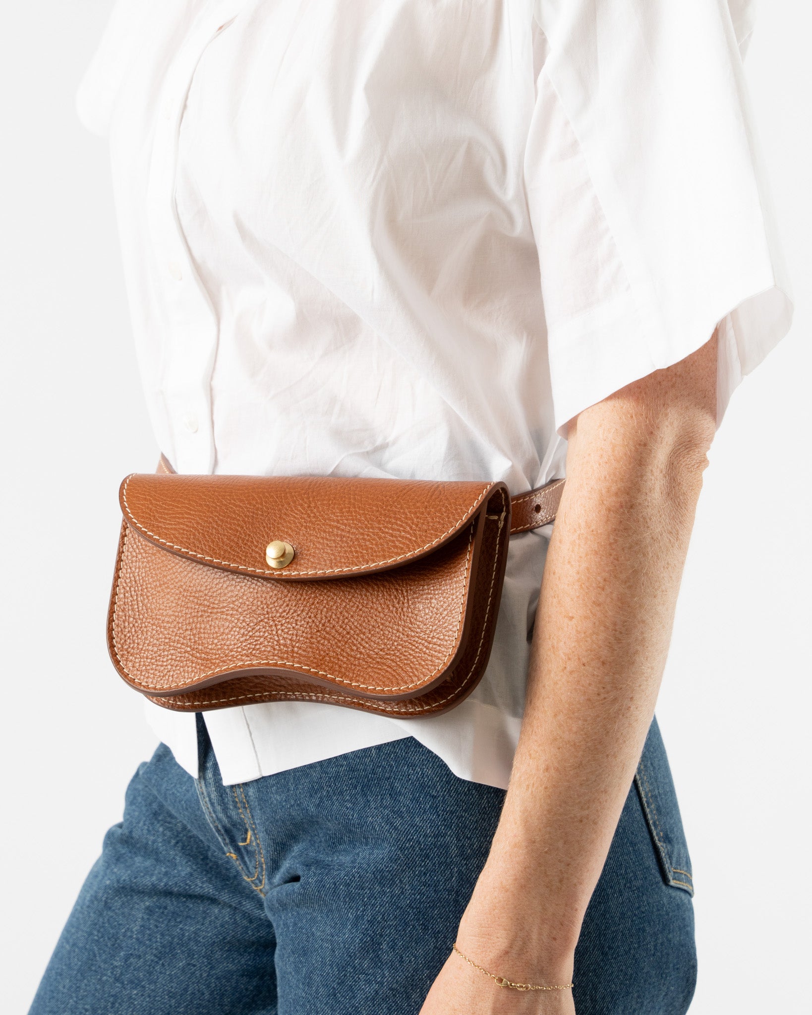 LINDQUIST Faba in Leather Brown