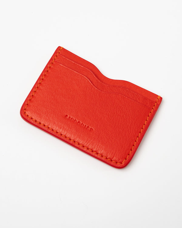 LINDQUIST Akira Wallet in Milled Leather Persimmon
