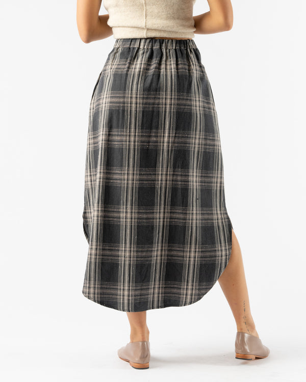 Lauren Manoogian Plaid Placket Skirt