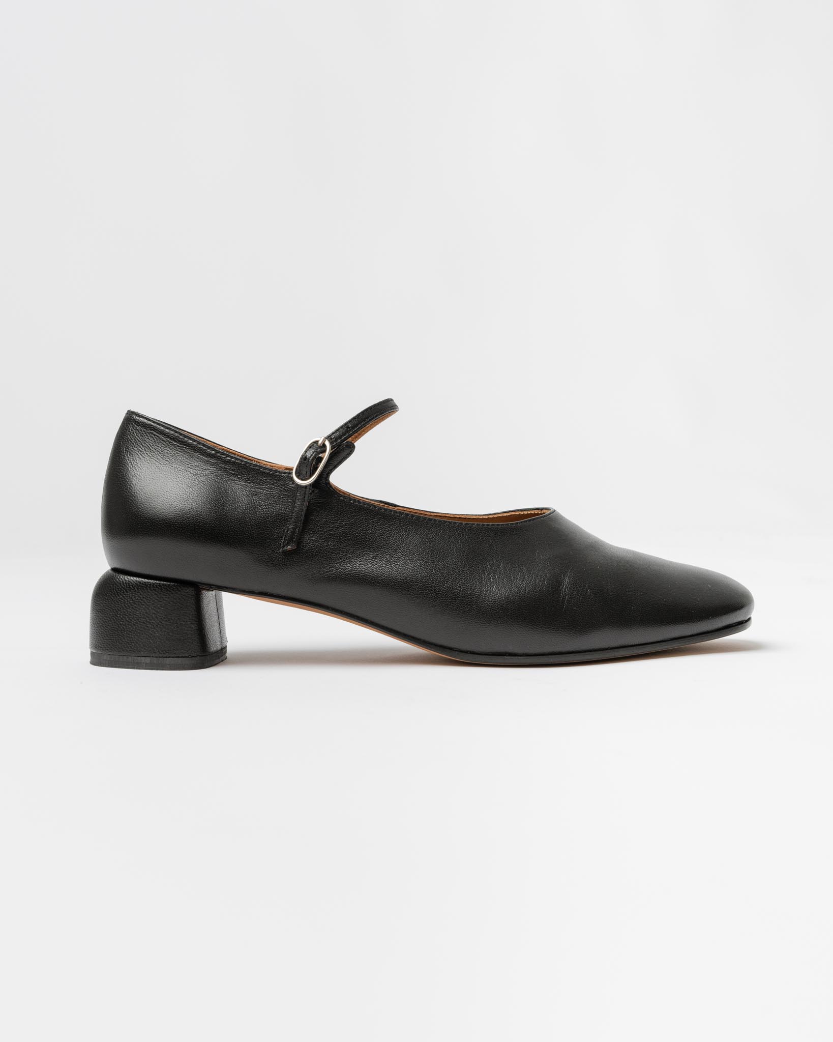LOQ Ema Heeled Mary Jane in Black Curated at Jake and Jones