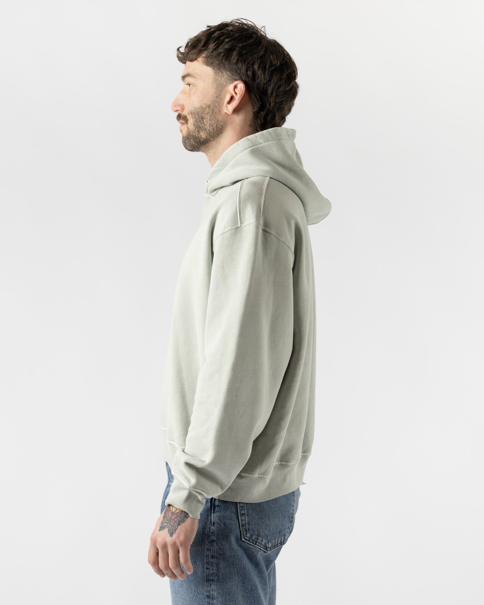 【関税込み】Lady White Co. ブラック ミニ フーディ ANDERSON QUARTER ZIP - BLACK – LADY WHITE CO.