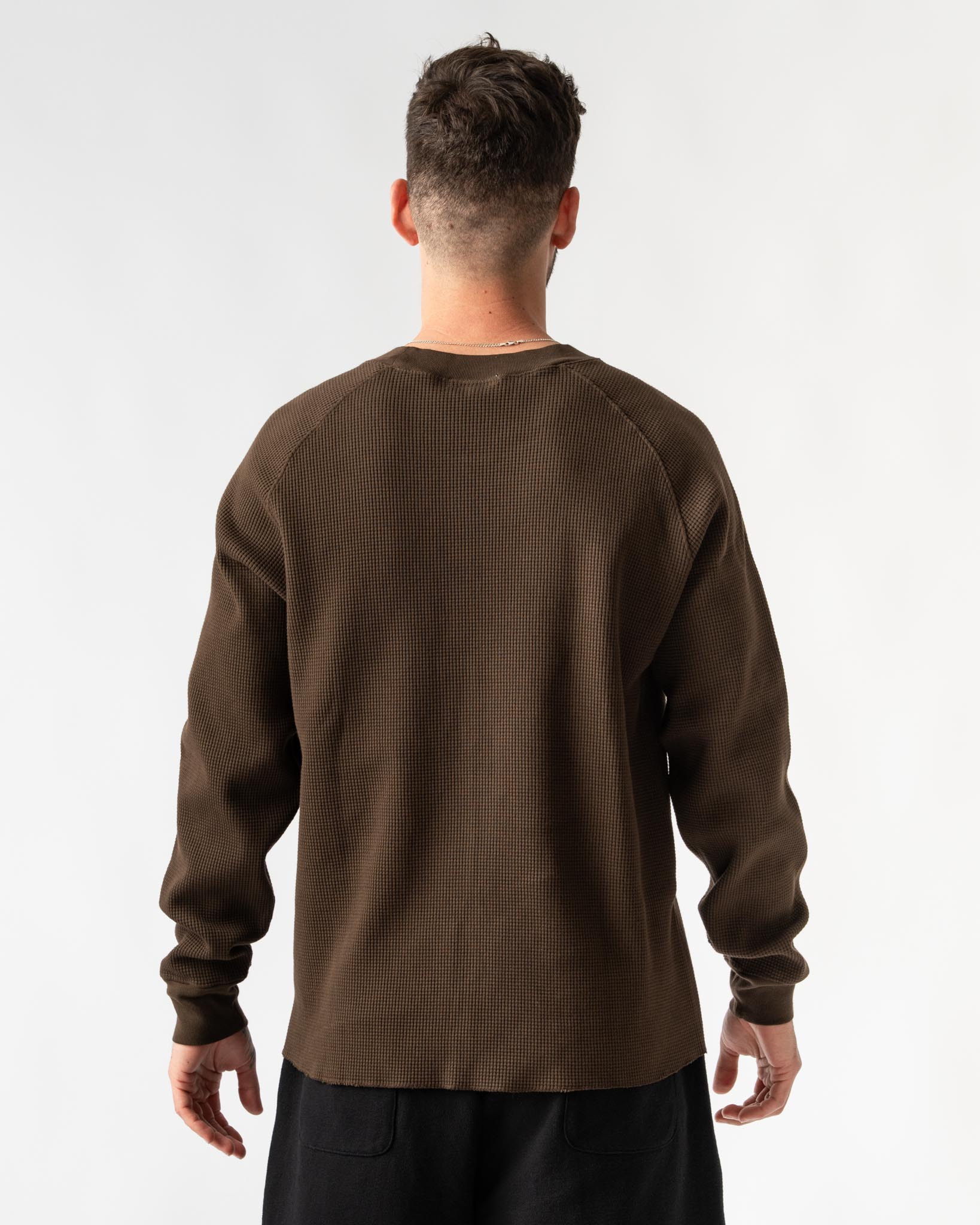 Lady White Co. LW217 Raglan Thermal in Field Brown