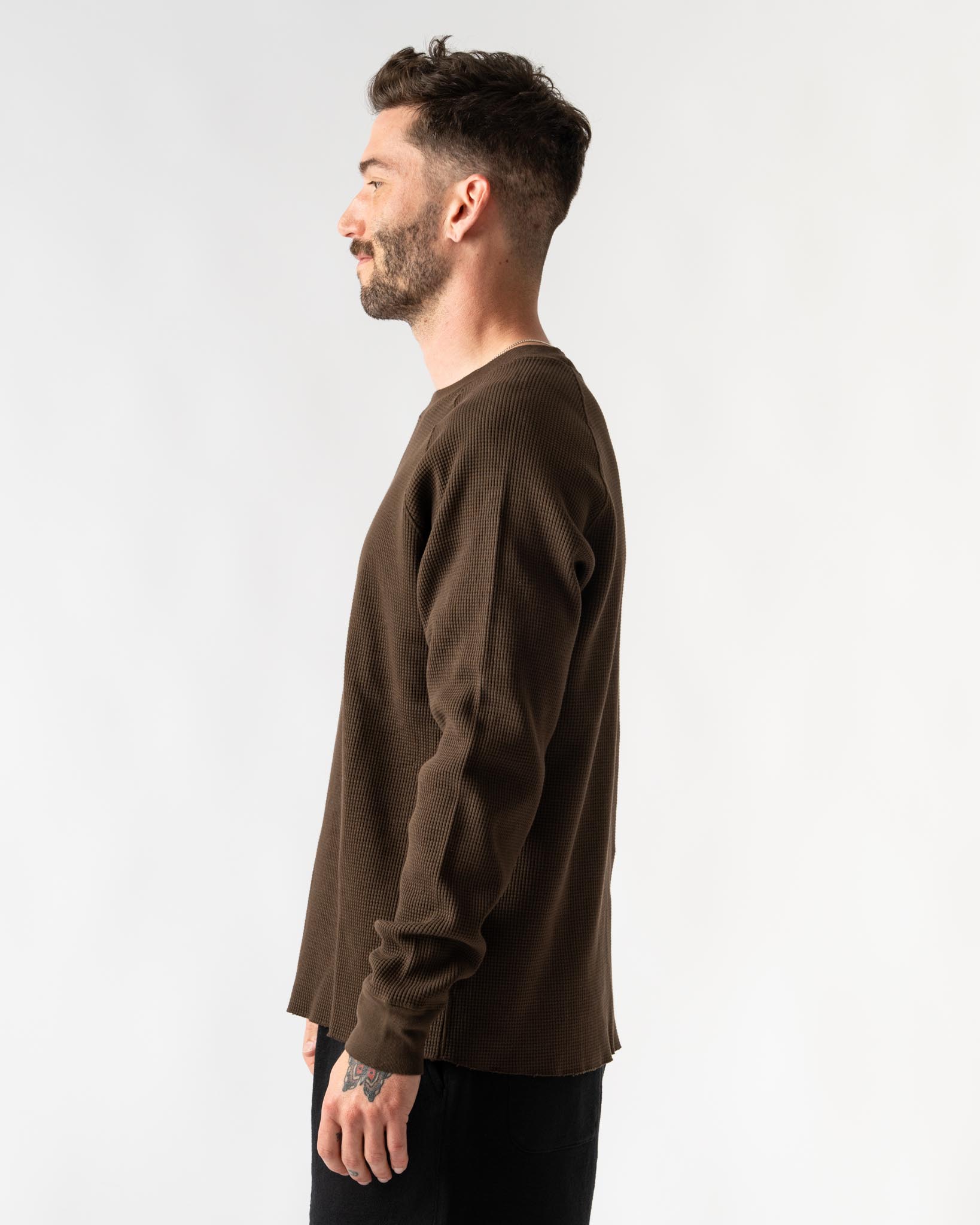 Lady White Co. LW217 Raglan Thermal in Field Brown