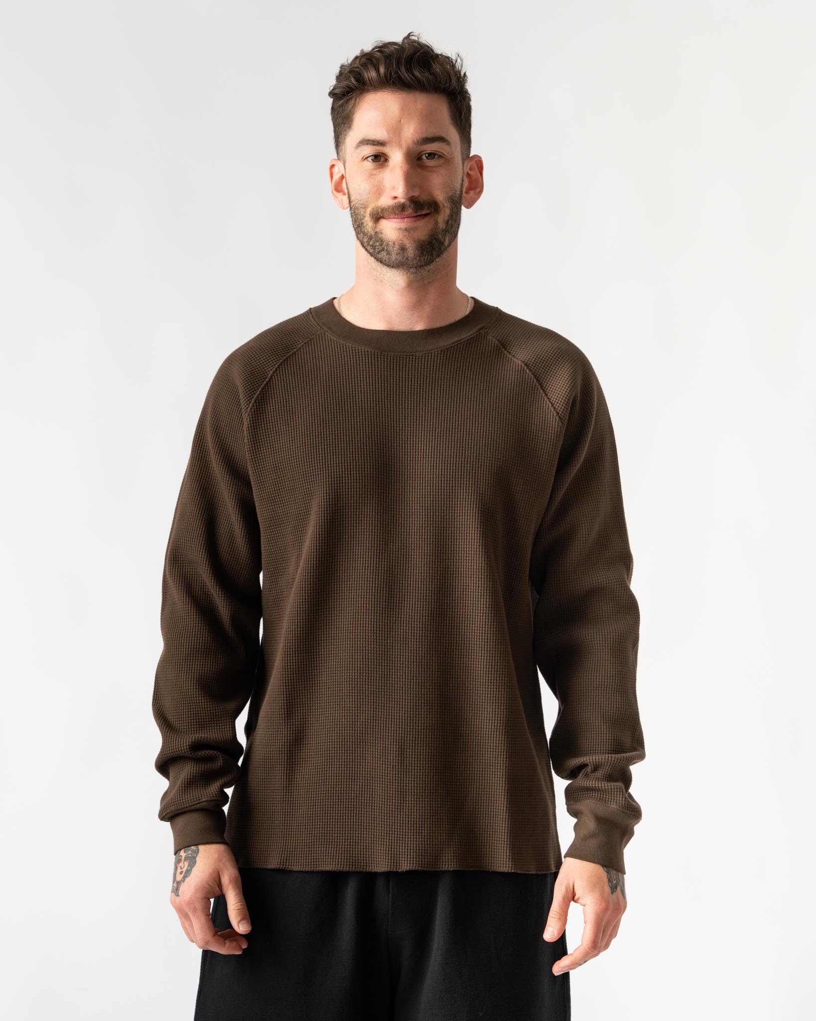 Lady White Co. LW217 Raglan Thermal in Field Brown