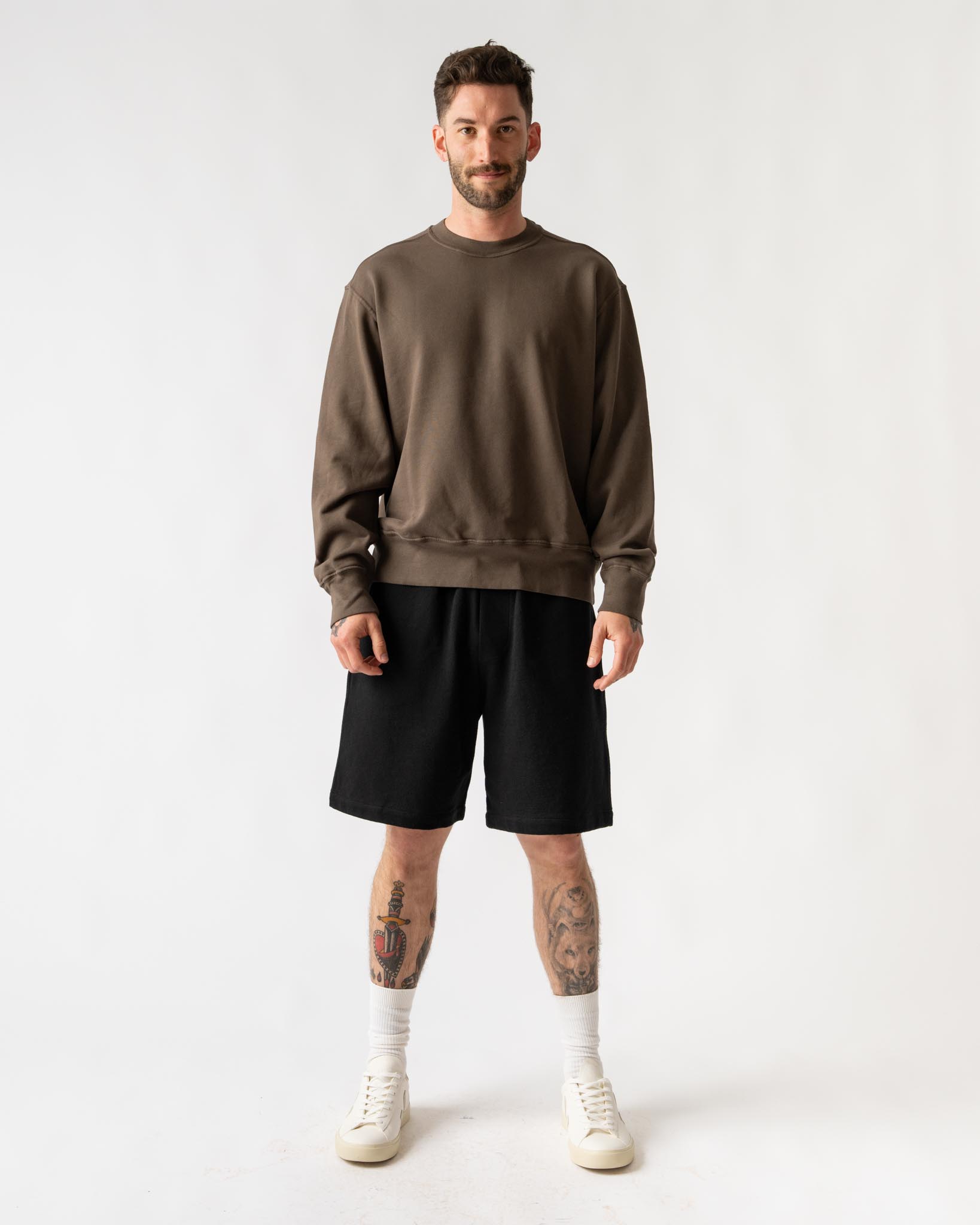 Lady White Co. LW610 Relaxed Sweatshirt in Bark