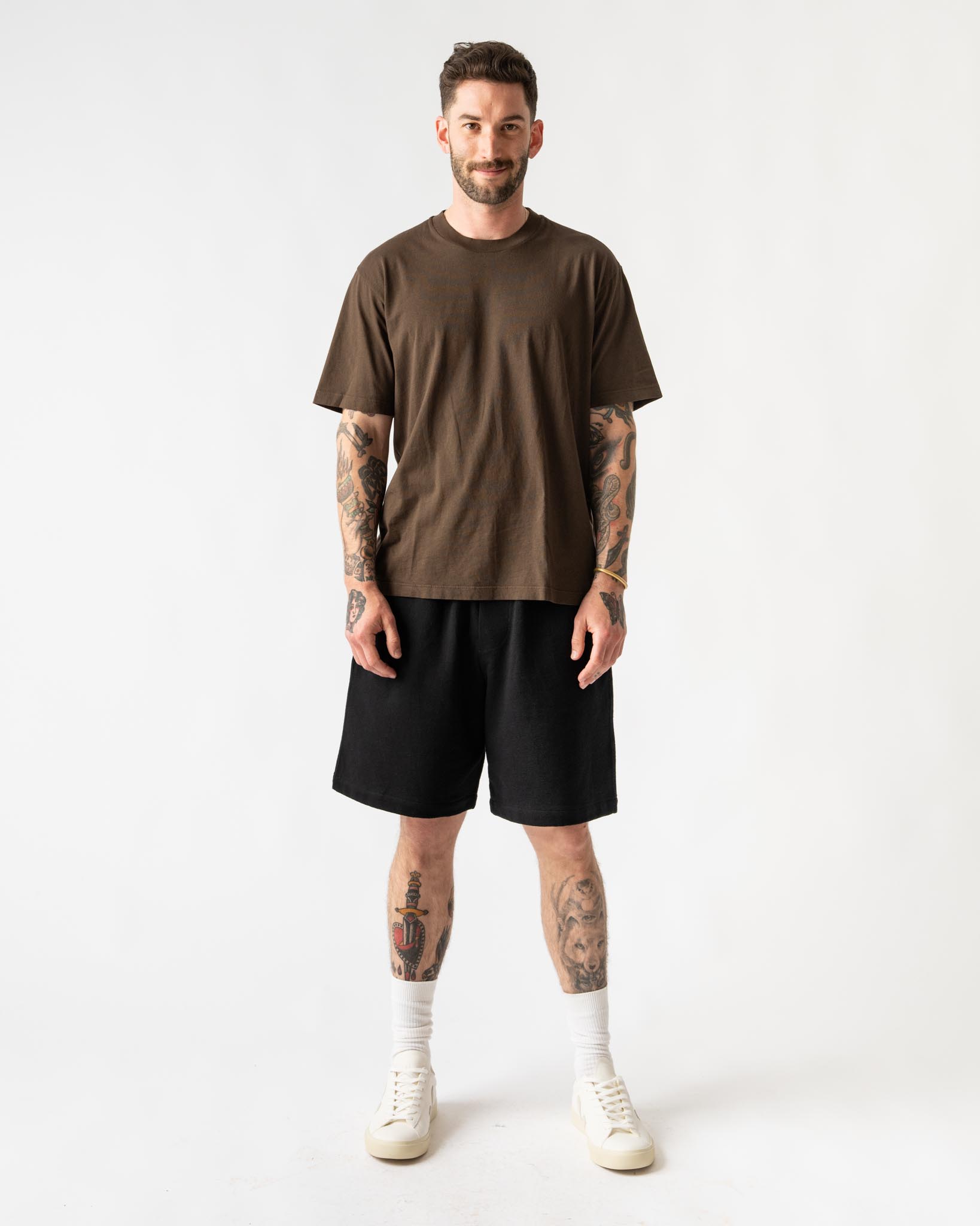 Lady White Co. LW102 Municipal T-Shirt in Bark